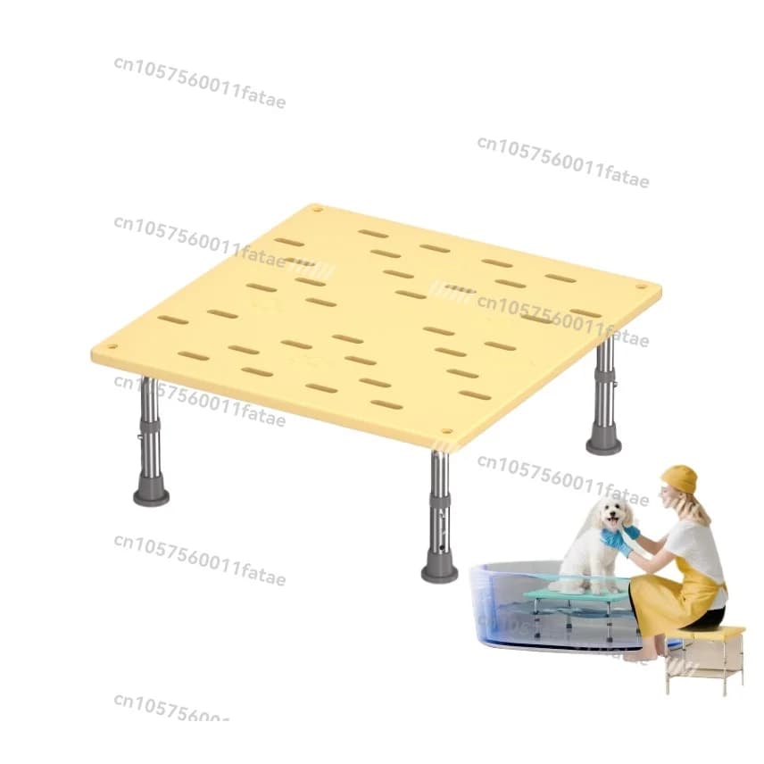 Pet Grooming Lift Table, Cat Bathing Table, Dog Blowing and Shearing, Lifting and Washing Table, Draining Table