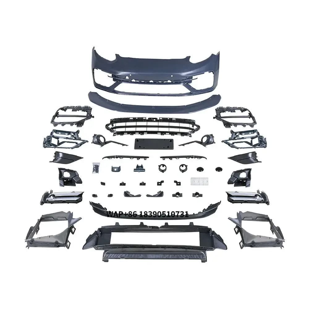 New Arrival for for Turbo S Design OEM-Style Bodykit Upgrade 970.2-971.1 (2014-2016) Includes Bumpers Headlamps