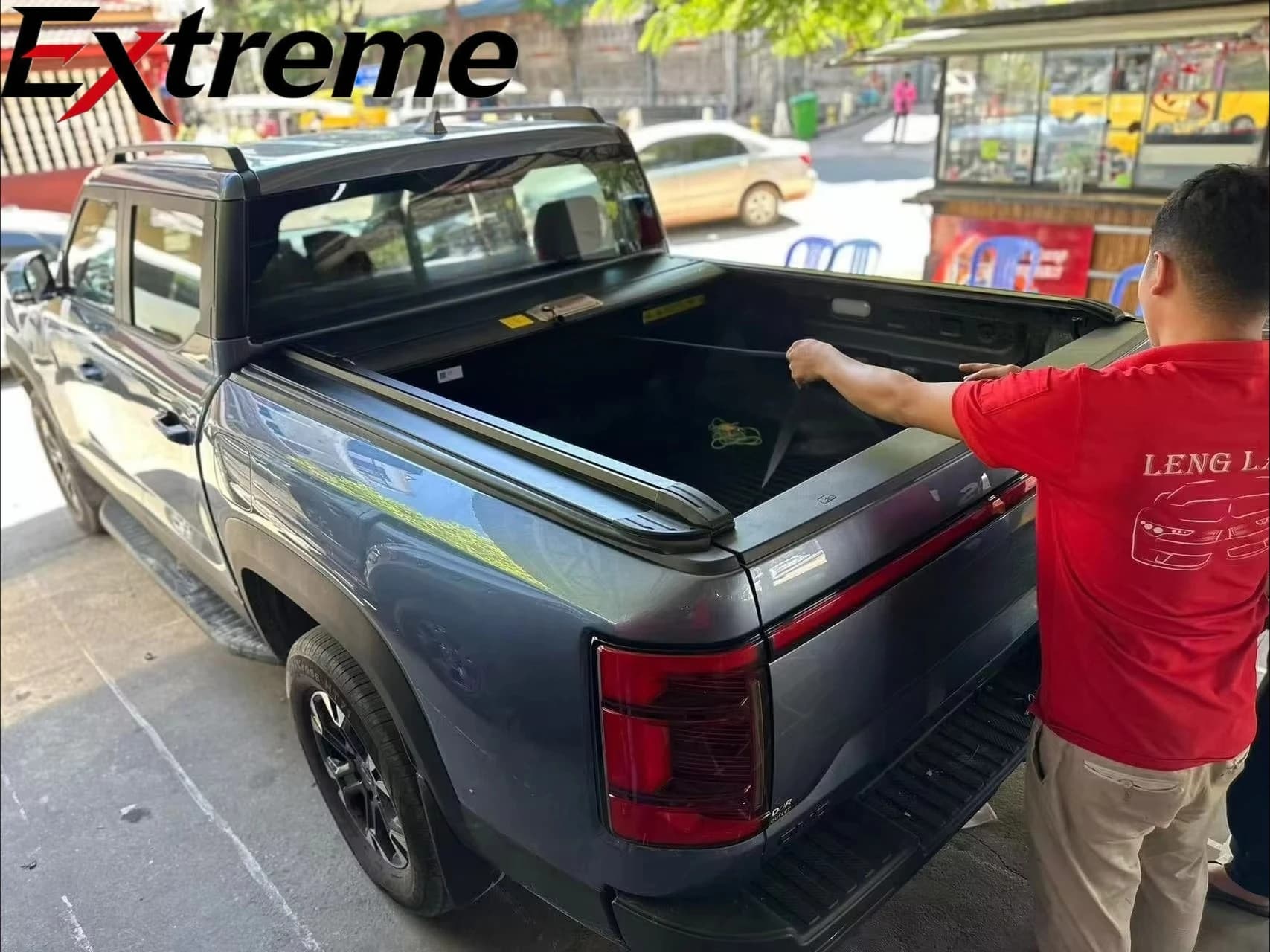 BESTWYLL Wholesale BYD Shark 6 Retractable Pickup Bed Cover Aluminum Roll up Tonneau Cover K140