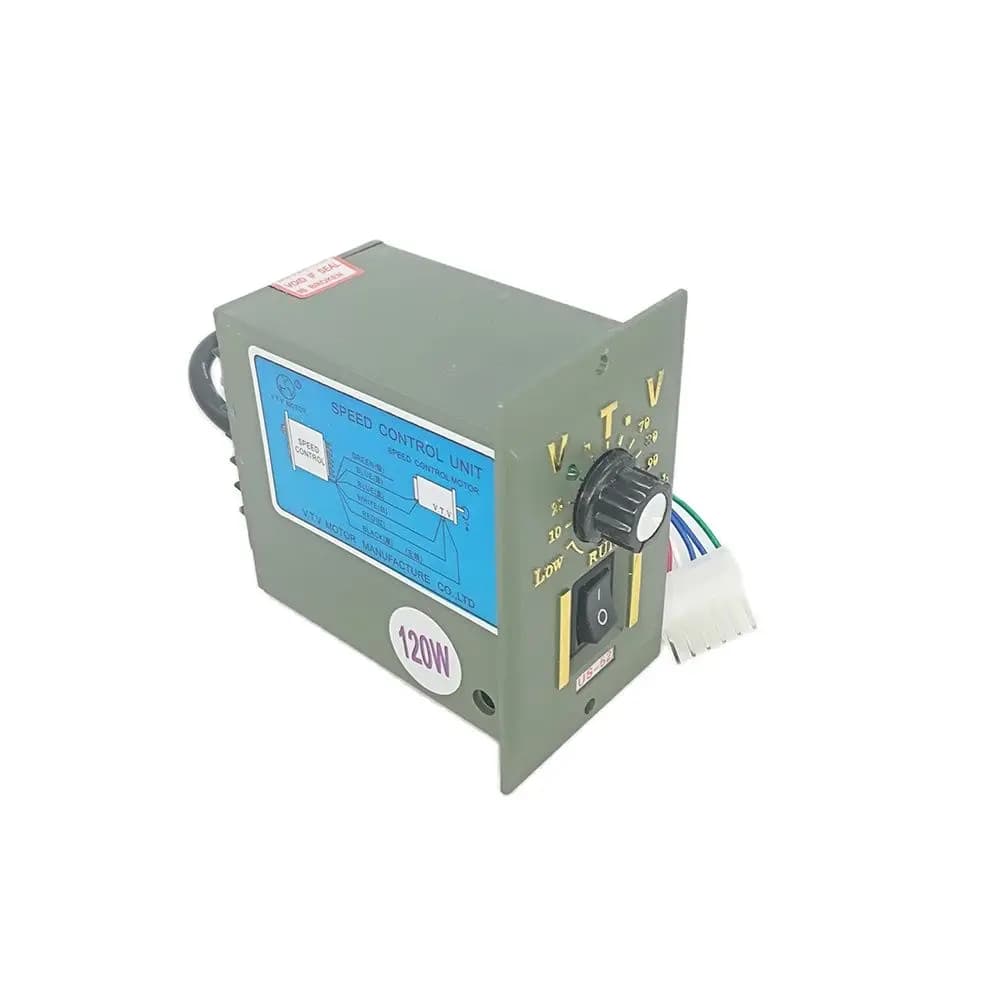 VTV US-52 single phase ac gear motor speed regulator governor control unit 4 10 20 25 30 40 60 90 120 200 w watts