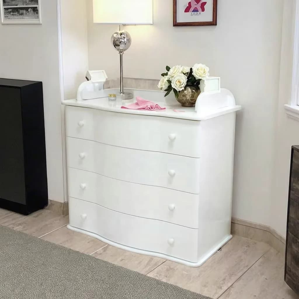 Modern Minimalist Solid Wood Multi-Drawer Nursery Dresser for Baby Items Home Apartment Hotel Indoor Use Living Room Furniturepr