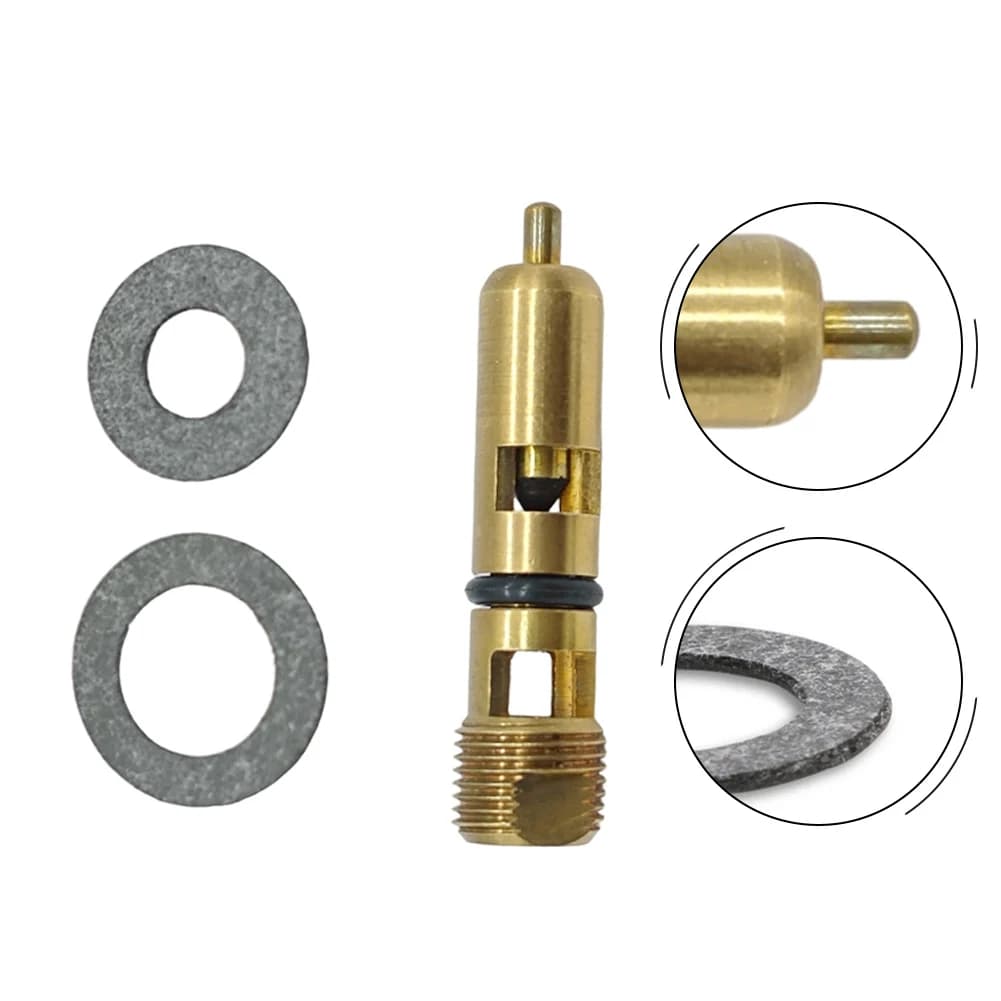 HO6-504 Adjustable Needle and Seat Assembly for Holley 0.110 Seat Carburetor Models 350 600 750 Performance Use