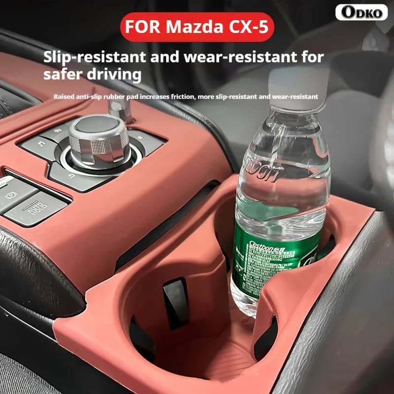 For MazdaCX-5 central wireless charging gear shift panel silicone pad charging pad integrated fully enclosed protective pad