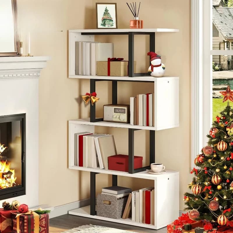 Modern solid wood storage side cabinets, 1 door oak high cabinets, living room furniture