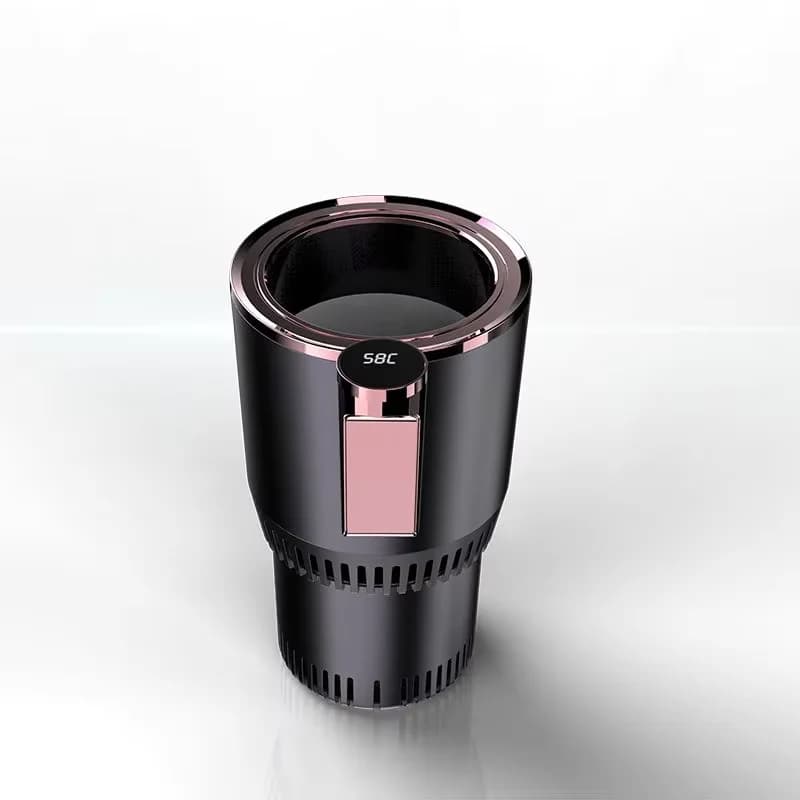 New Design Car Interior Accessories 2 in 1 Portable Smart Car Cup Drinks Holder Car Hot & Cold Cup Smart Heating for Travel