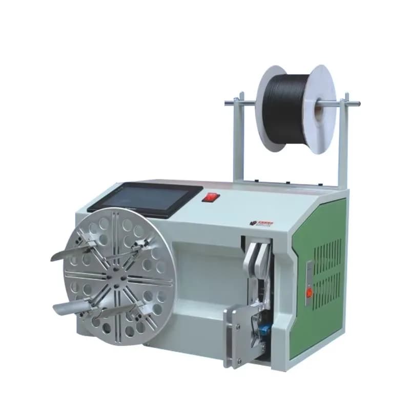 Curtain Ethernet Winding Machine Electric Binding Usb Rope Optical Cable Winding Machine