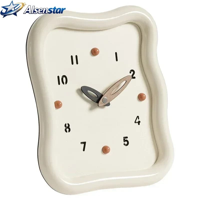 Cream wind clock living room entrance decoration ornament