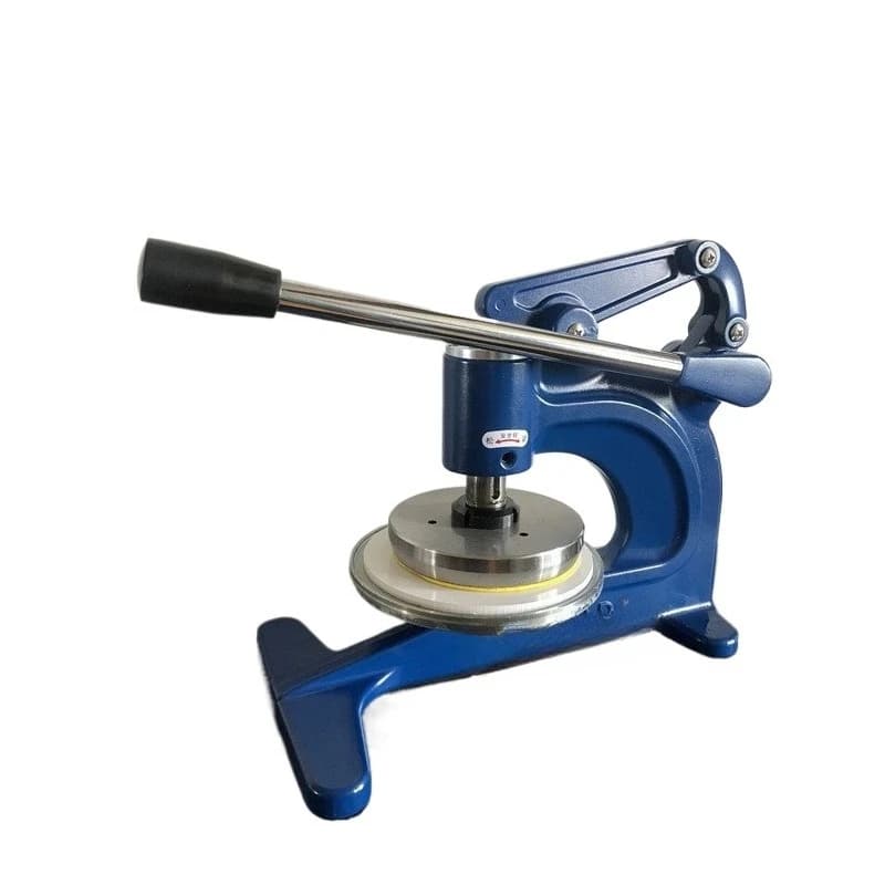Hand-pressed sampling knife Textile fabric gram weight meter Disc hand-pressed sampler