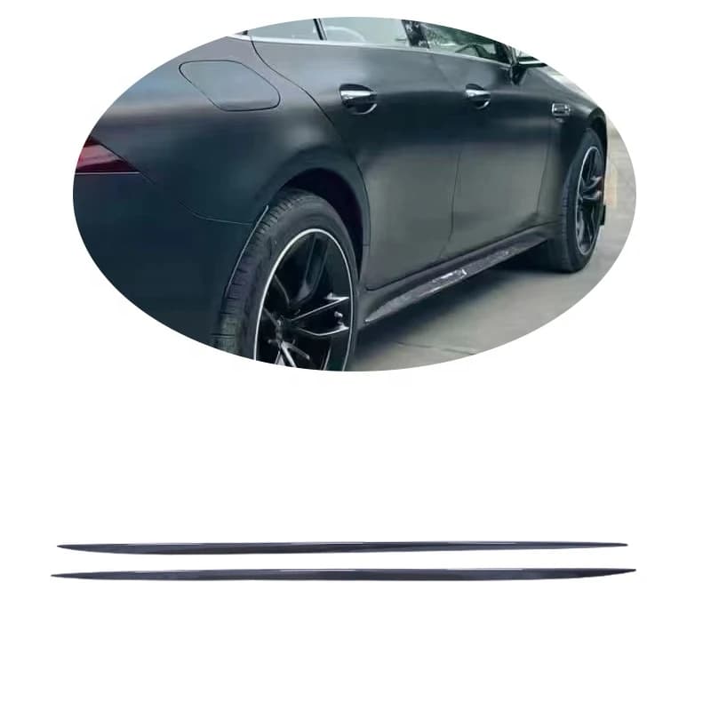 HOT Selling Body Kit B Style Hot-pressed Carbon Fibre for   2019~Side Skirt Lip