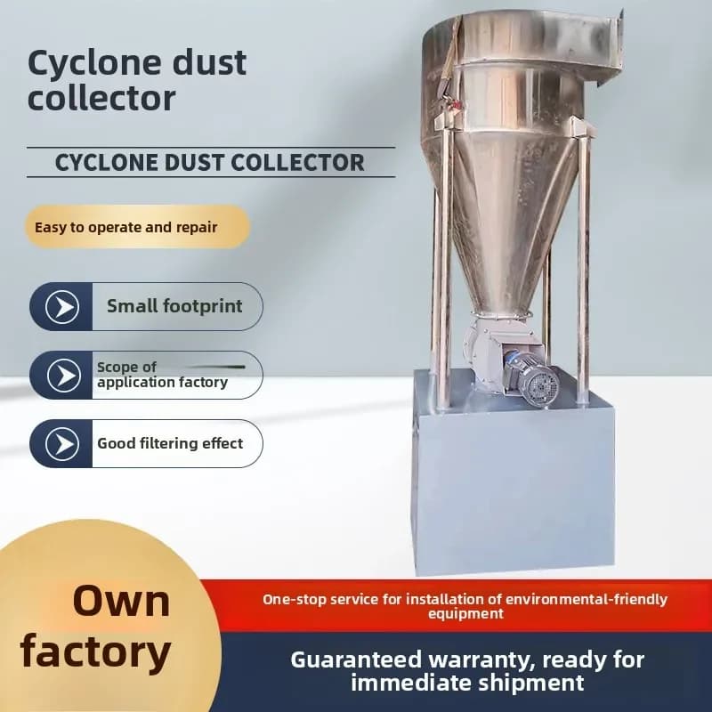 Industrial Cyclone Dust Collector Woodworking Dust Separator Equipment for CNC Router Vacuum Pump Dust Collection System