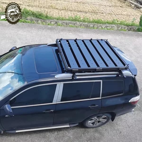 Multi-purpose Ultrathin Car Roof Top Tent Base Frame, Can Add Tent Car Roof Luggage Rack Camping Roof Top Tent Accessories