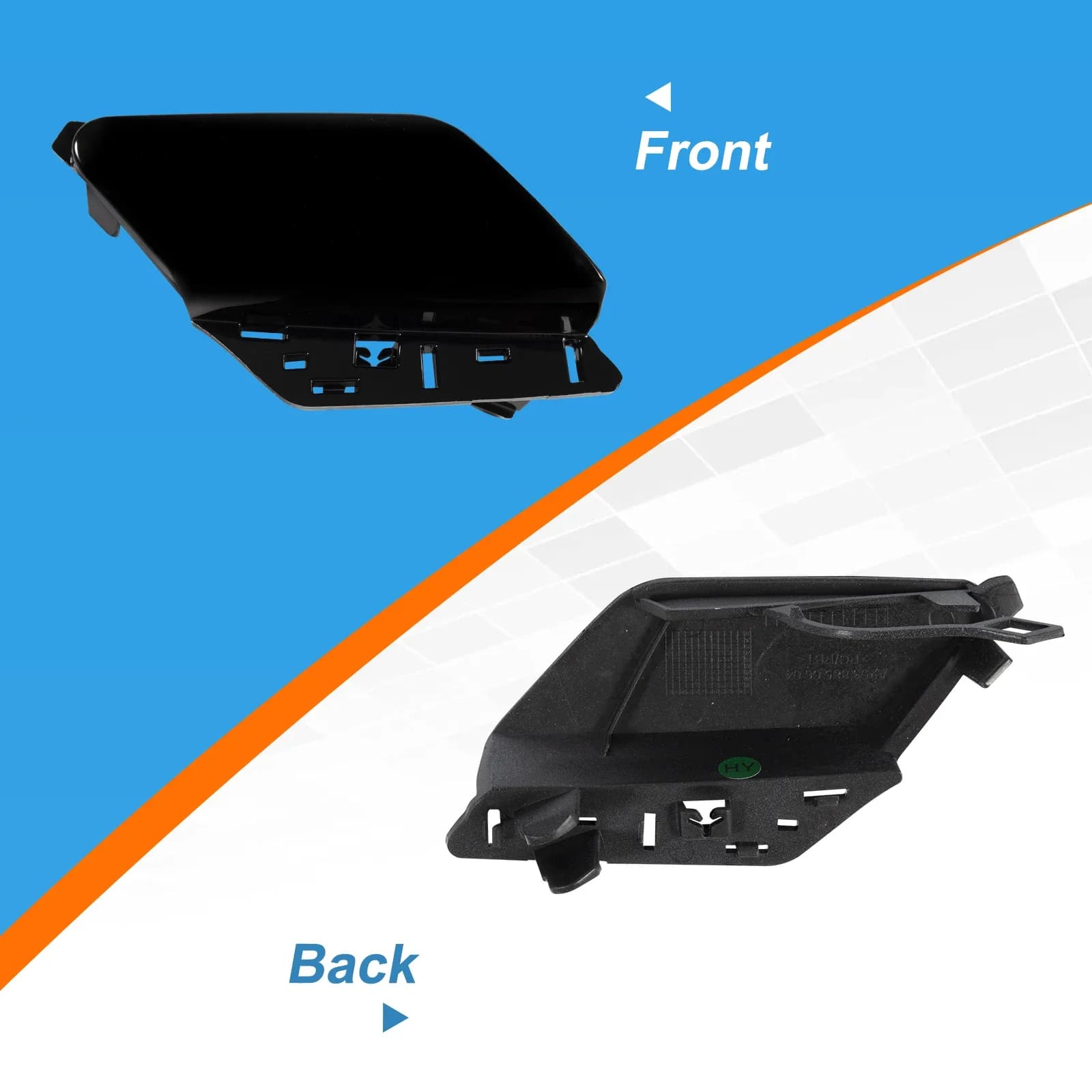 For Mercedes Benz GLC Class W253 Coupe X253 AMG Line GLC200 GLC63 2019 2022 Front Bumper Tow Hook Cover Cap Eye A2538856604