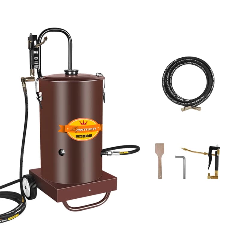 Factory Outlet Grease Gun Lubrication Pump High Pressure Bucket Grease Machine 24v220v Electric Grease Pump