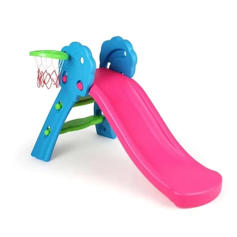 Small plastic slide Children's playground Indoor mini slide