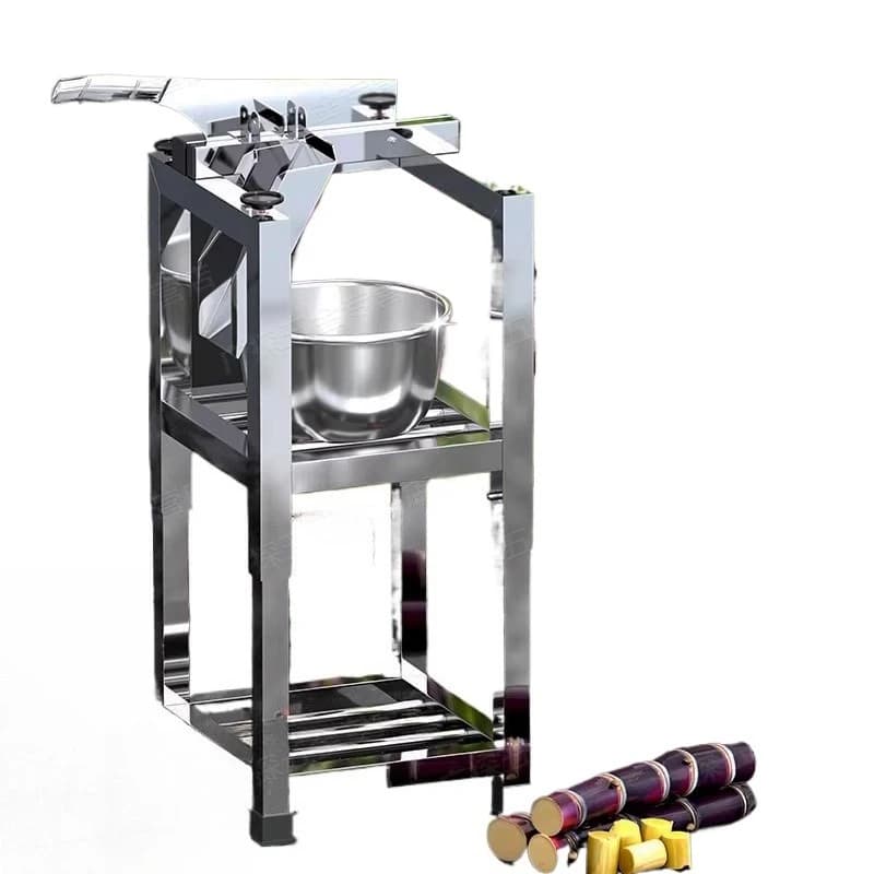 Sugarcane cutting machine, sugarcane peeling and slicing machine, machine rack special knife for cutting sugarcane
