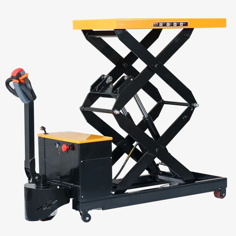 Customized 0.5-2 tons all-electric platform hydraulic truck lift scissor handling