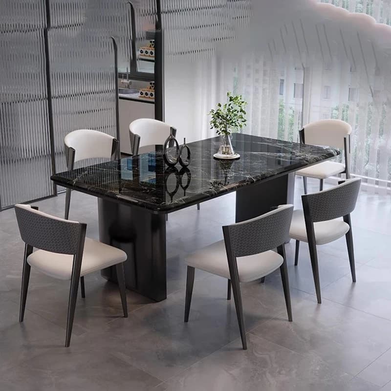 Storage Modern Dining Table Italian Minimalist Space Saving Vintage Dining Tables Unique Design Tavolo Living Room Furniture