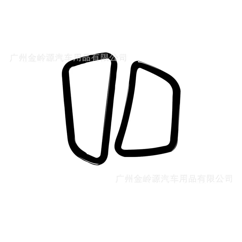 For 11-17 BMW 5 Series GT-F07 Car Interior Modification Piano Black Instrument Left and Right Air Outlet Frames