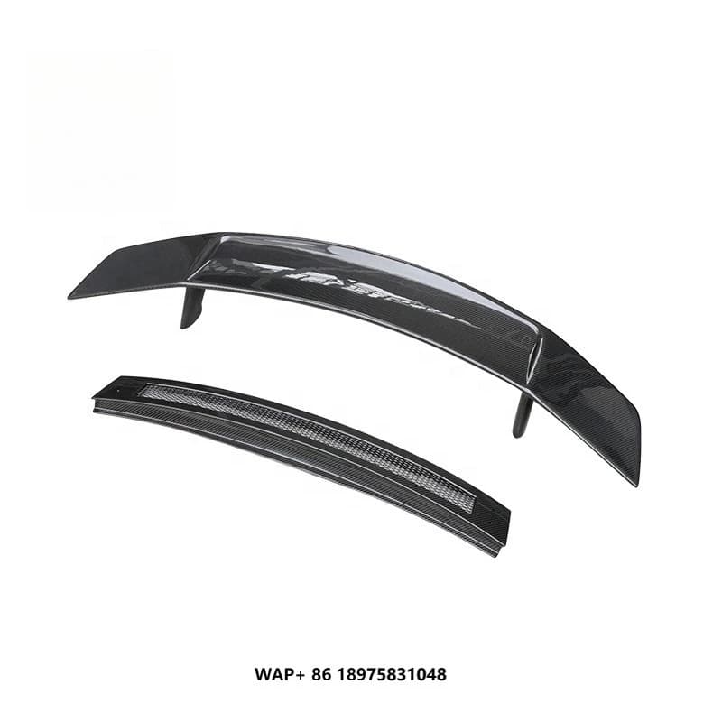 For 2008-2015 R8 Vors Style Dry Carbon Fiber Rear Trunk Spoiler Wing