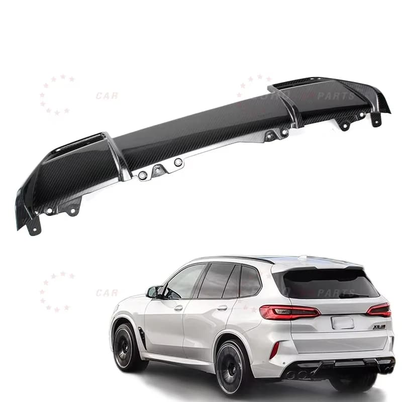For X6m F96 Rear Diffuser for Bmw Carbon Diffuser F95 X5m for 2020+ Universal Car