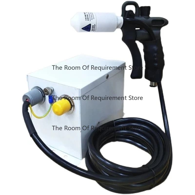 Ion air gun Anti-static dust removal gun Hand-held double needle  adjustable air blowing dust gun Industrial static