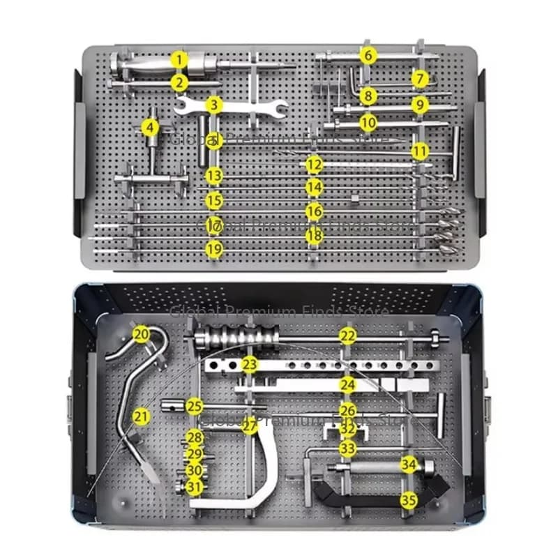 Stainless Steel Intramedullary Nail Excellent Quality Femur Intramedullary Nail Instrument Set