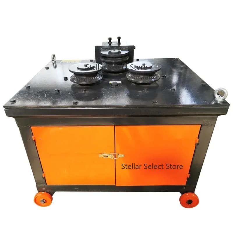 Electric Construction Steel Bar Bender Steel Pipe Arc Bending Machine For Iron