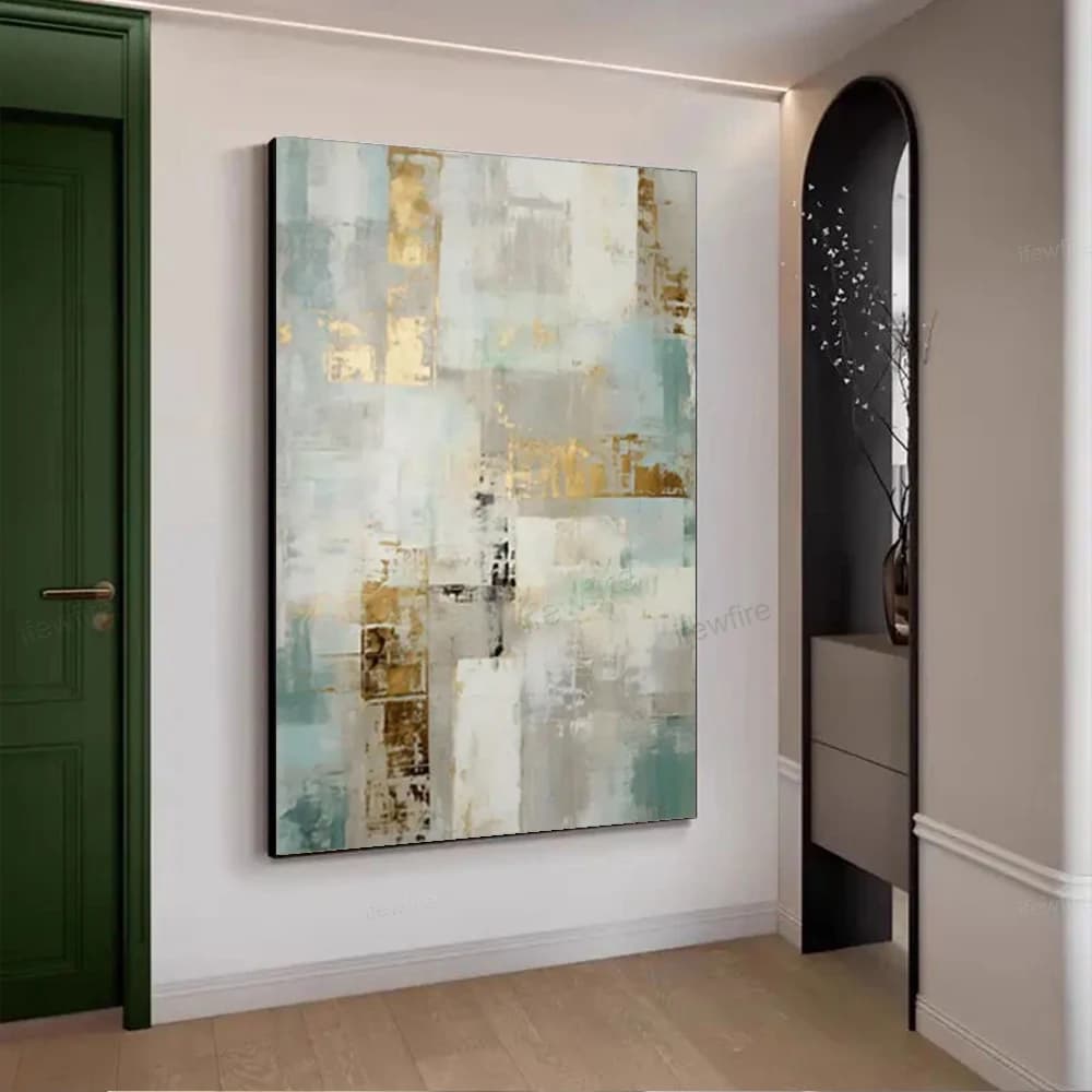100% Hand-Painted Modern Oil Paintings On Canvas Abstract Seascape Horizon Art Pictures Home Wall Decor Poster Artwork Gift