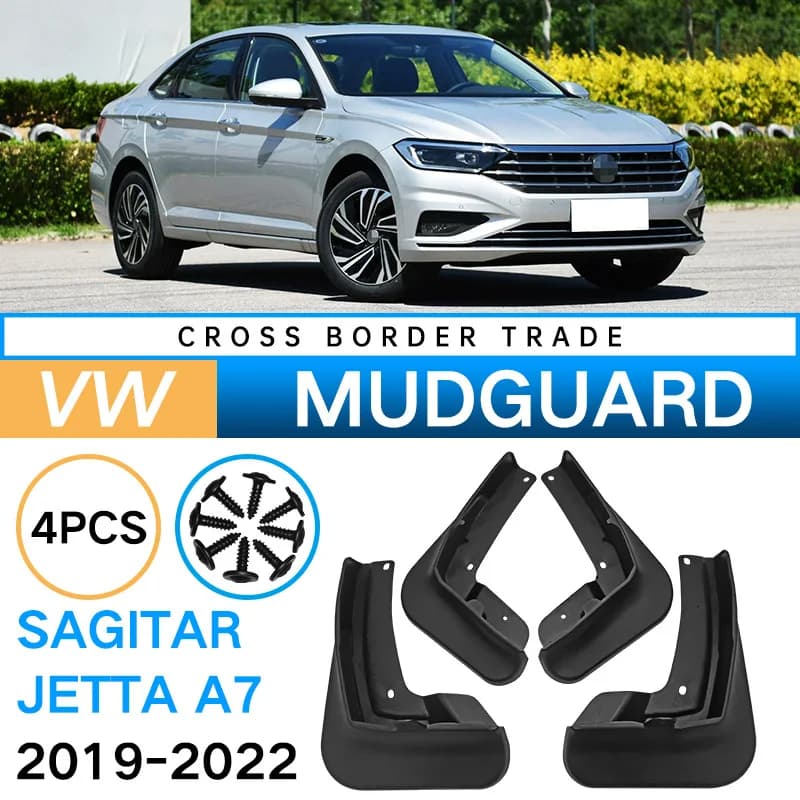 Mudguards for Volkswagen Sagitar Jetta A7 2019-2022 Car Mud Protection Supplies Extend Paint Service Life