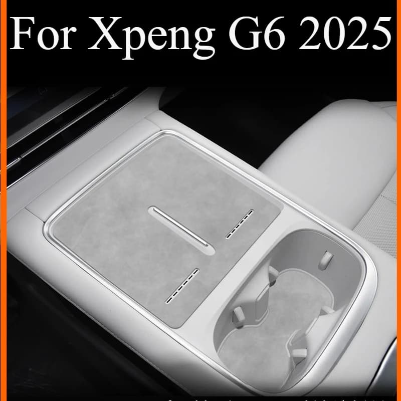 For Xpeng G6 2025 Anti-slip Gate Slot Mat Car Door Groove Cup Pad Interior Accessories