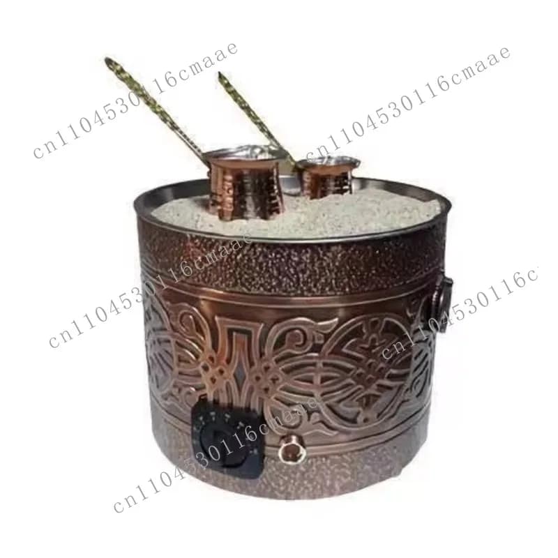 Authentic Turkish Arabian copper electric sand coffee machine heater