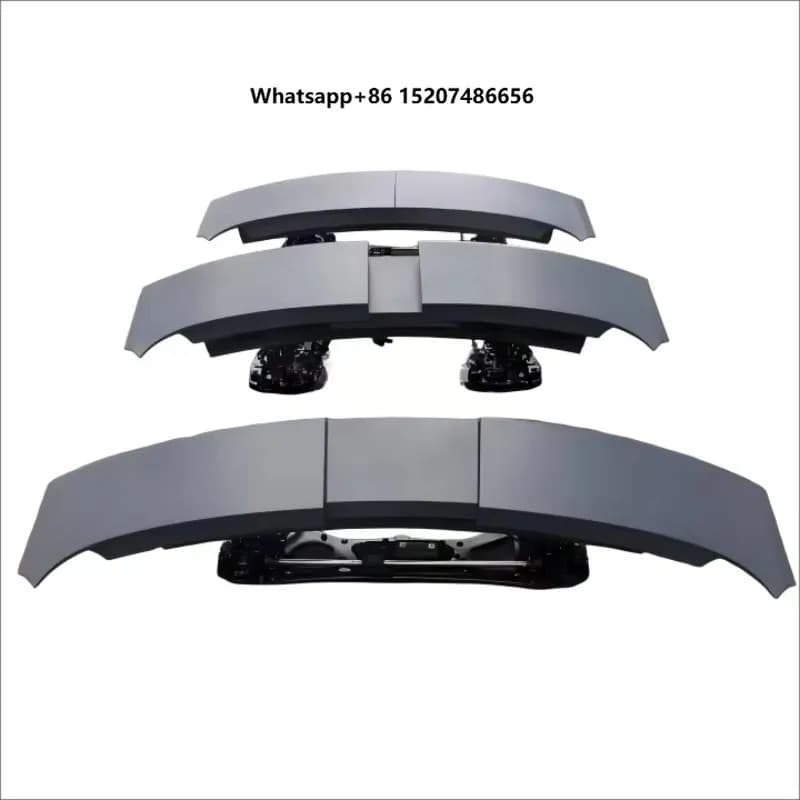 New Applicable to 2017-2021  Three-section Rear Spoiler Automotive Component Retrofit/Upgrade