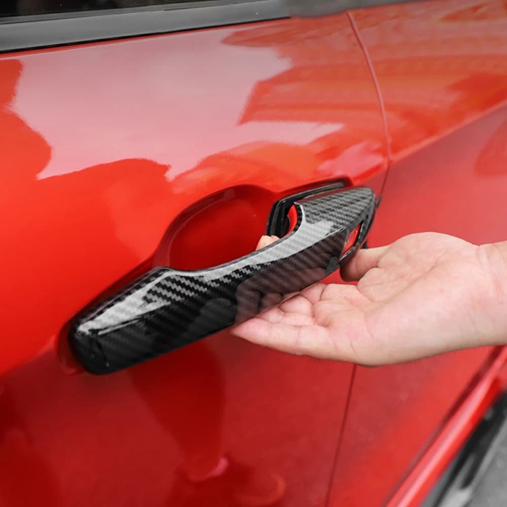 For Lynk & Co 01 2021 2022 2023 2024 Exterior Molding Overlay Stickers Decoration Car Door Handle Cover Protection Accessories