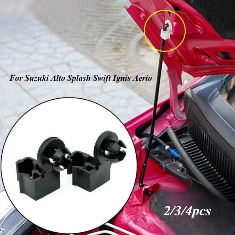 2pcs 09209M09L02 Bonnet Hood Rod Stay Support Prop Clip Pivot Linkage Holder For Suzuki Alto Splash Swift Ignis Aerio New