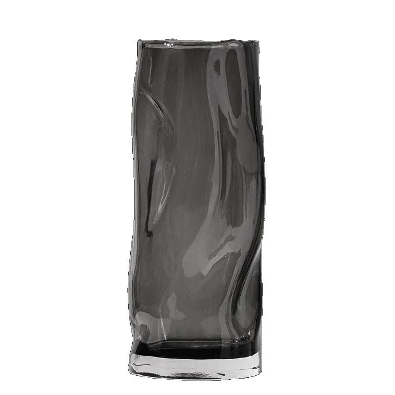 DSA creative extra large glass vase simple water nourishment rich bamboo rose lily home living room flower arrangement