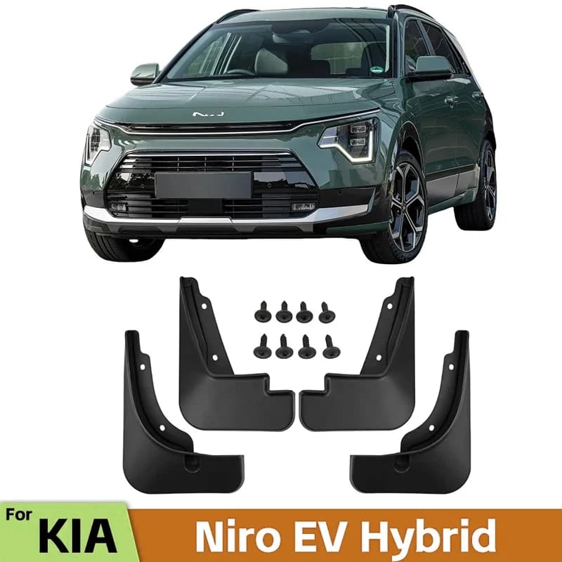MudFlaps For KIA Niro EV Hybrid 2025 2023 2024 Mudguards Mud Flaps Splash Guards Front Rear Wheels Fender Car Accessories 4Pcs