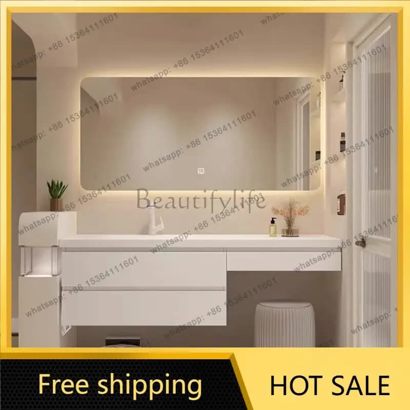 LJY Postmodern Lazy Bathroom Cabinet Nordic Modern Designer Funky Aesthetic Princess Minimalist Gabinete Entrance Hall Furniture