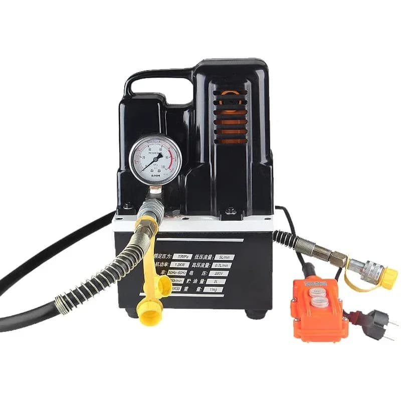Portable QQ-700 ultra-small hydraulic pump, electric hydraulic pump, ultra-high pressure electric pump, miniature imitation