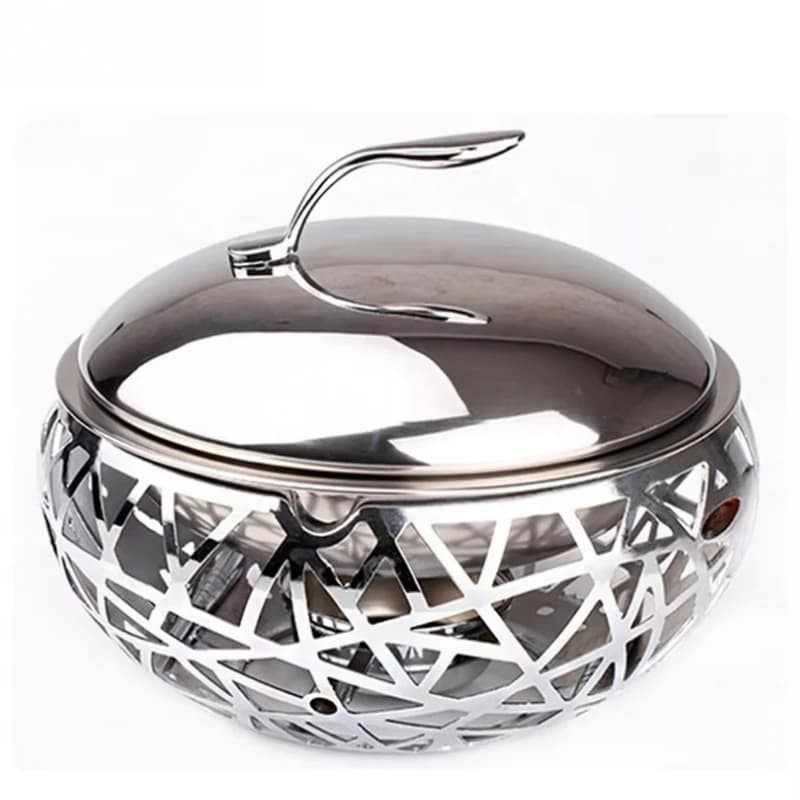 Food Heater Tray Catering Oven Buffet Oval Fondue Set Refrigeration Equipment Restaurant