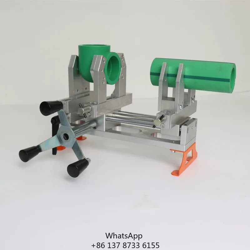 20 - 63mm PPR HDPE Plastic Pipe Machine Socket Fusion Welding Machine Clamps