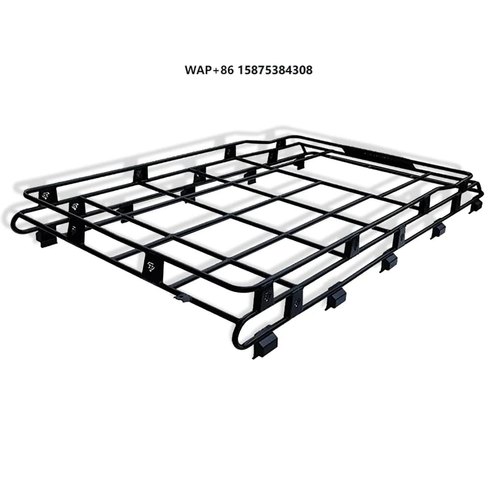 Offroad 4x4 Car Universal Aluminum Alloy Roof Rack Luggage Carrier Fit for landrover Defender 110