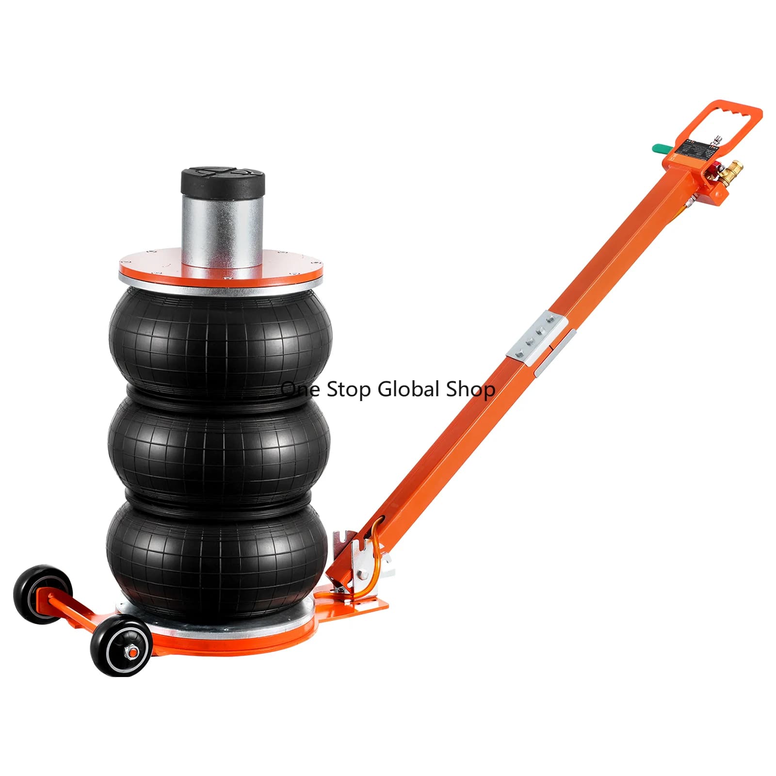 SucceBuy Air Jack 3/5 Ton Pneumatic Lifting Jack with Heightened Column Adjustable Handle Thick Rubber Pad for Sedan, SUV Pickup