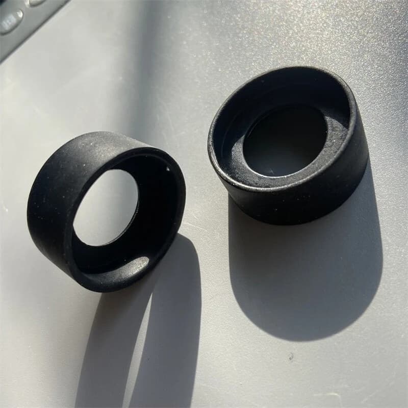 2PCS Rubber Eyepiece Foldable Eye Cups Φ28mm for 27-29mm Microscope Binoculars Lens Eyerphone