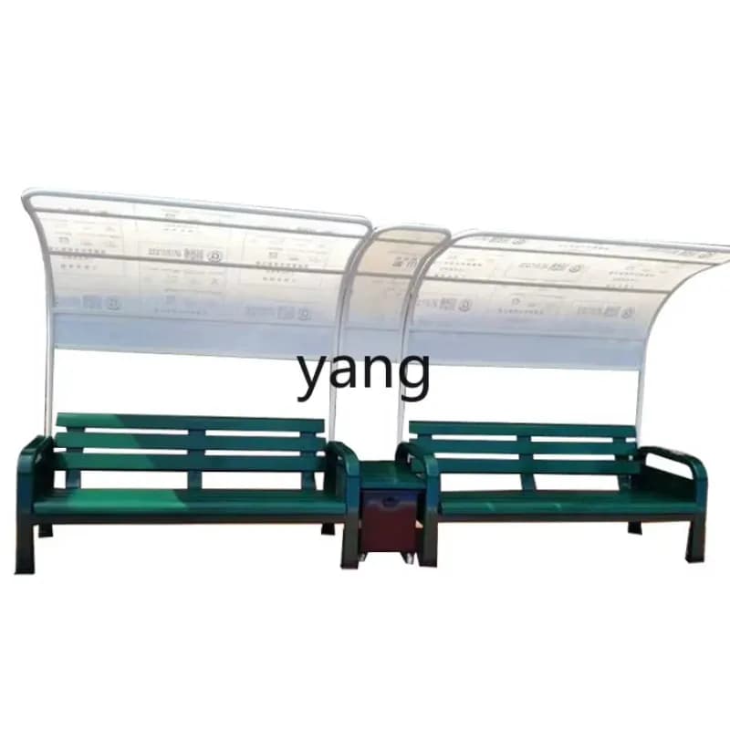 LMM outdoor court chair bench seat cast aluminum alloy leisure chair backrest