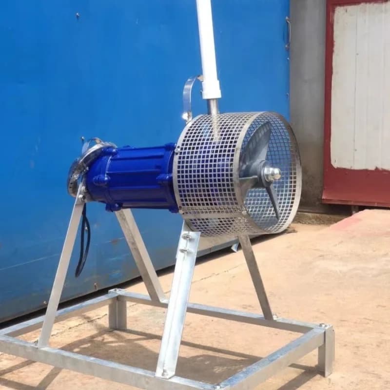 Pushing water aeration aerator Silent high power fish pond aerator pump New type of aquaculture