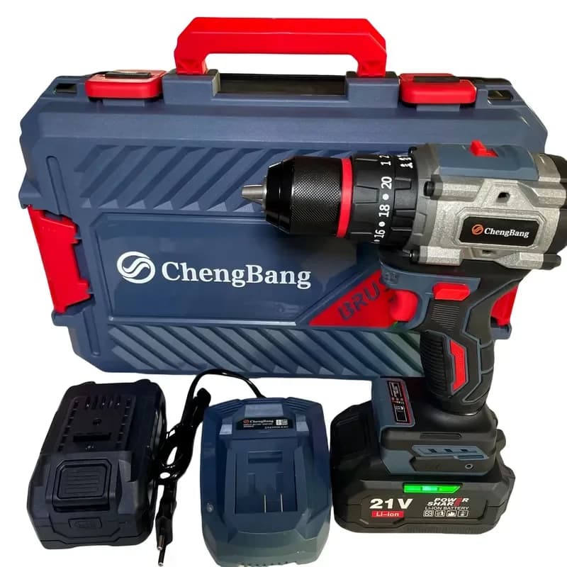 120N.m High Torque Rechargeable Brushless Electric Impact Drill 120N.m Home Portable Cordless Lithium Battery Power