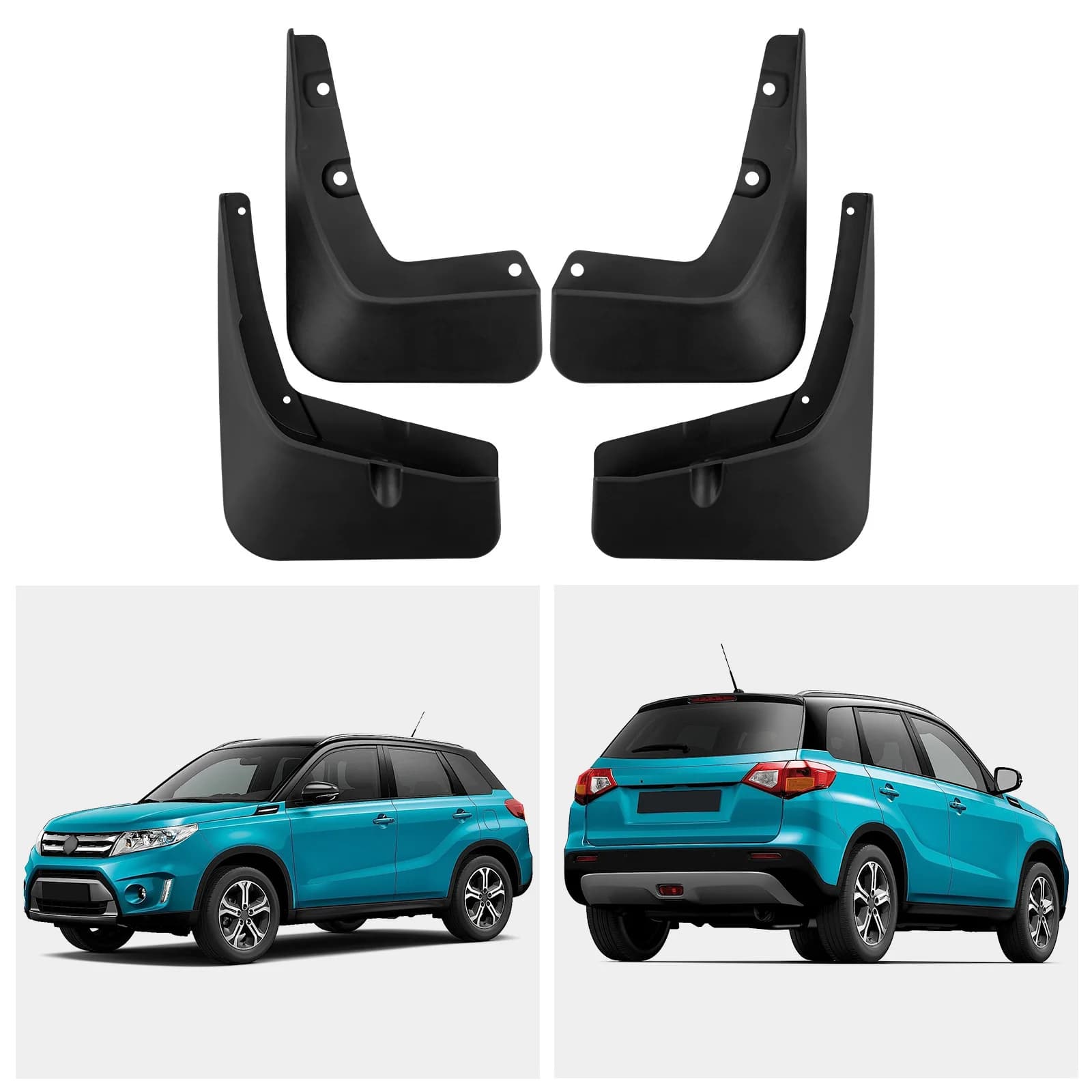 For Suzuki Vitara 2016-2025 Cross Border Export Wear Resistant Perfect Fit Car Mud Flaps Tire Fender Splash Guards