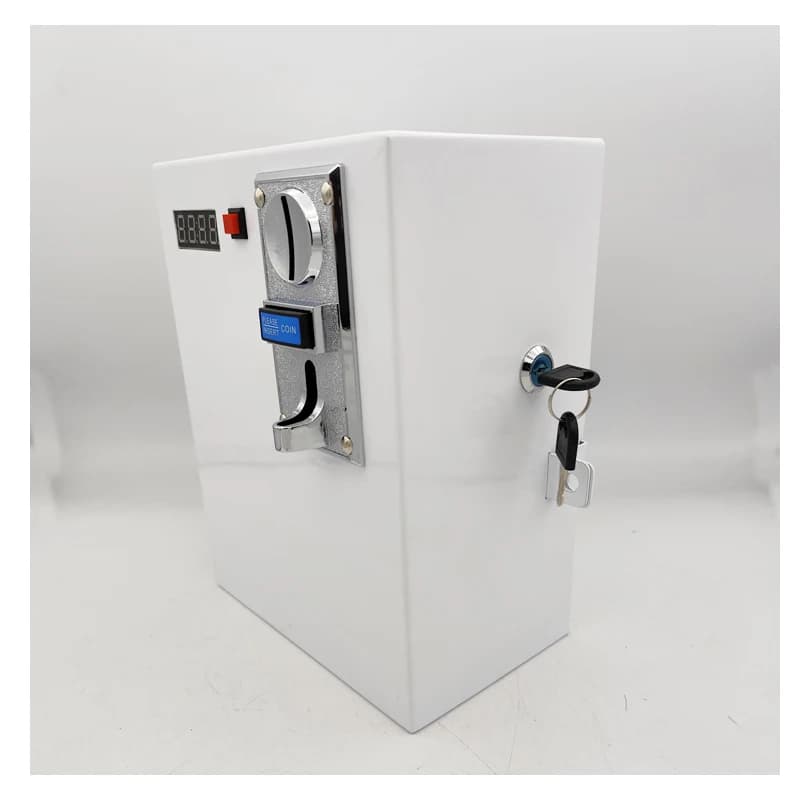 Controller Box 110V/220V Timer Board for Washing Laundry Car Washer Machine 6 Types Coin Recognition