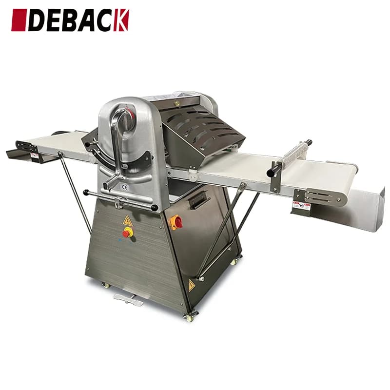 Commercial 520 European Style Pastry Maker Dough Sheeter Conveyor Belt Industry Sheeter Dough Making Machine for Cake