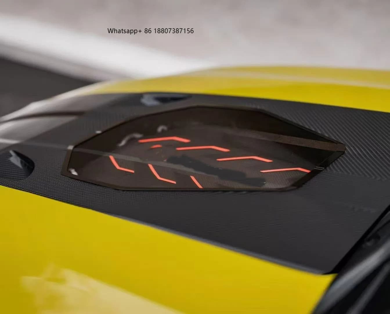 New for 5 Series G60/G68/G90 Carbon Fiber Transparent Hood with Bolts-Bolt-On Installation Black